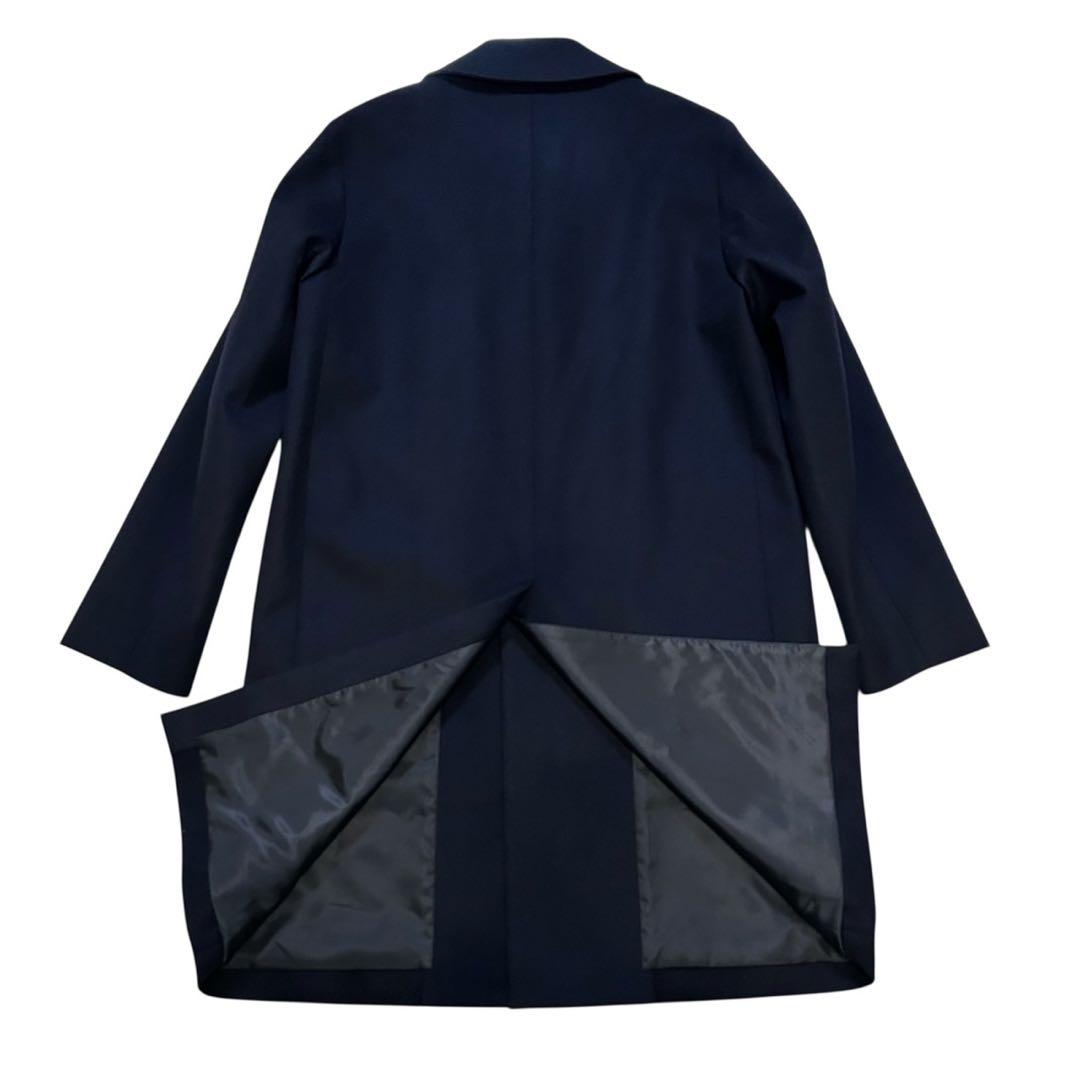 新品 マッキントッシュフィロソフィー ステンカラーコート ヘリンボーン カシミヤ