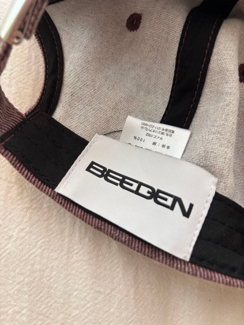 beeden STUDS DAMAGE CAP ビーデン　キャップ