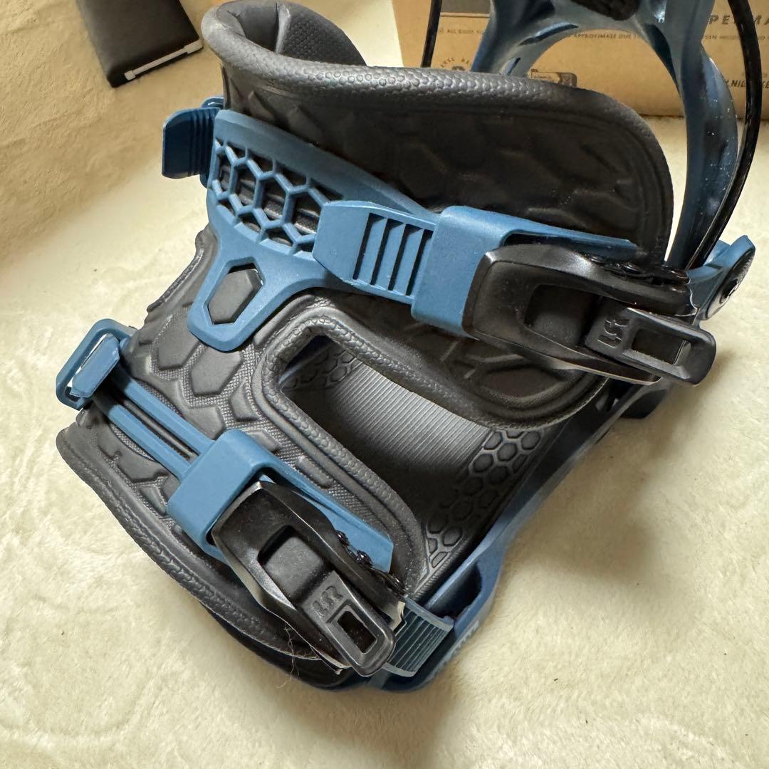つ*ー様 FLOW/フロー FENIX-PLUS Lサイズ青 スノーボードバイン