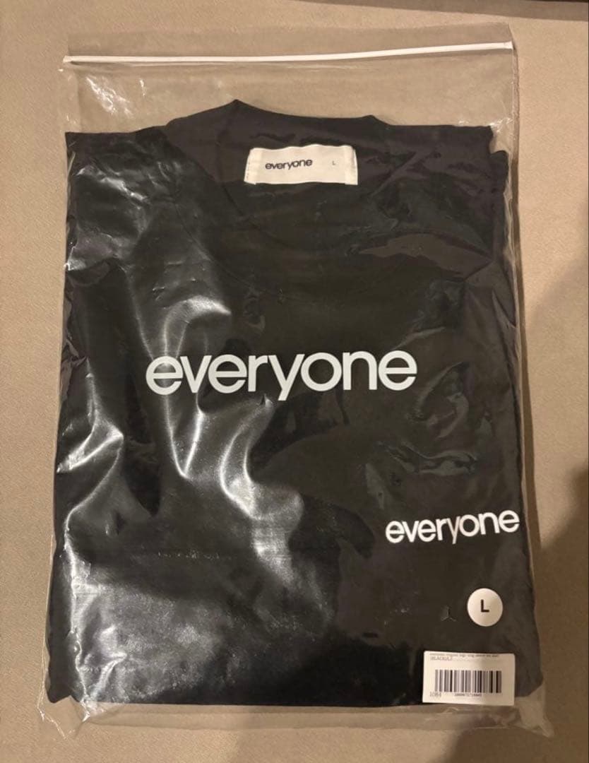 トップス everyone original logo long sleeve tee L