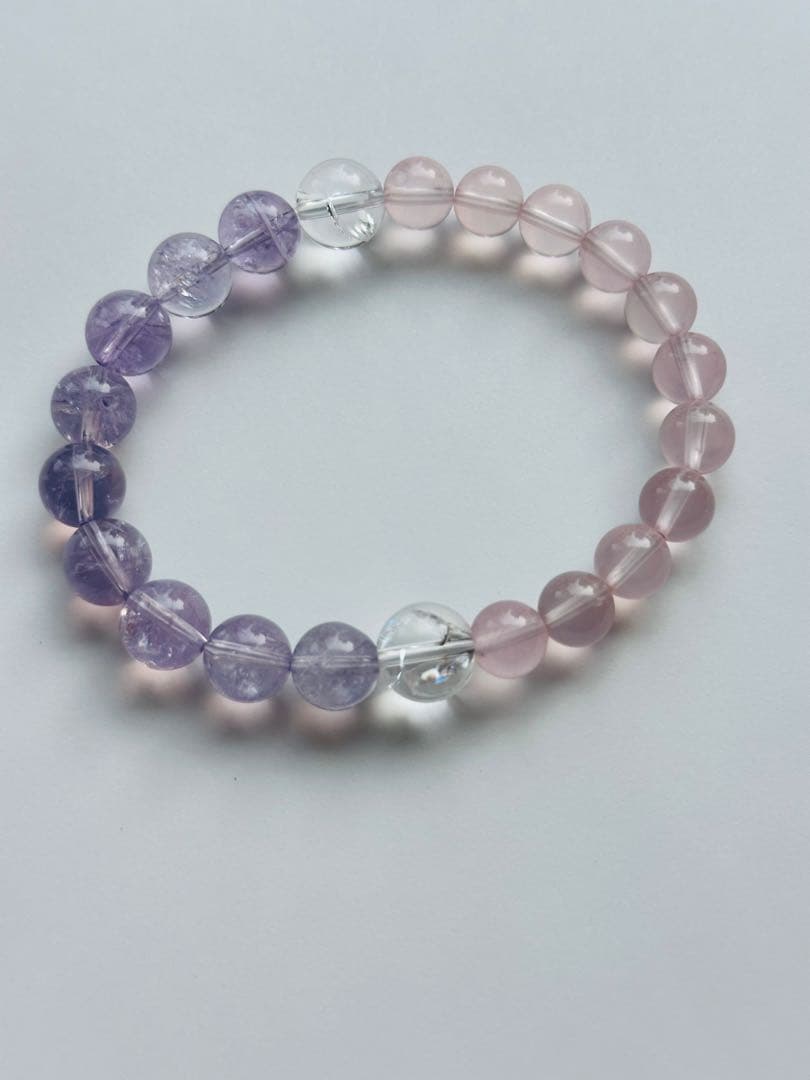 ユニドロブレスレット　パープル系