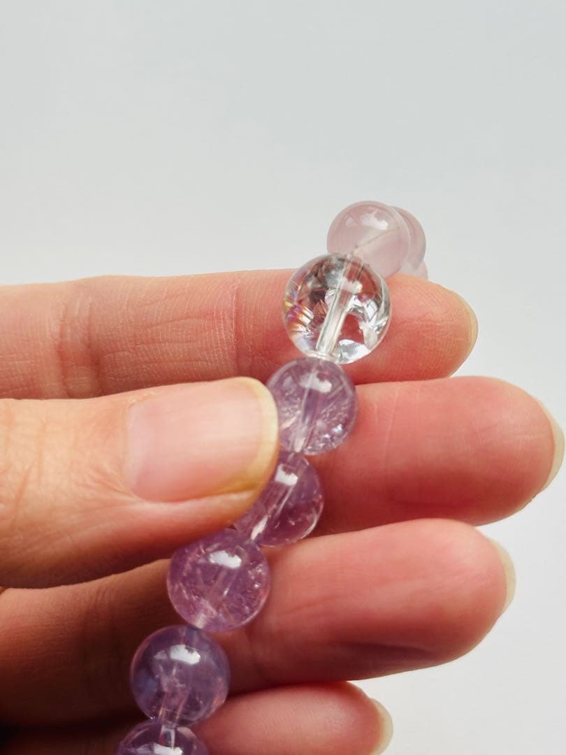 ユニドロブレスレット　パープル系