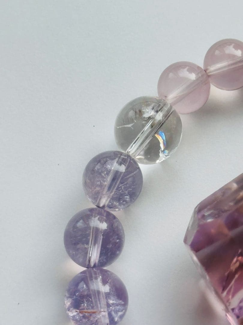 ユニドロブレスレット　パープル系