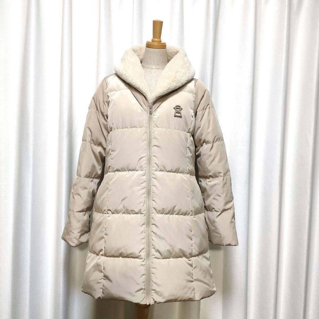 【美品】PICONE ピッコーネ 裏ボア ボリュームネック ダウンコート