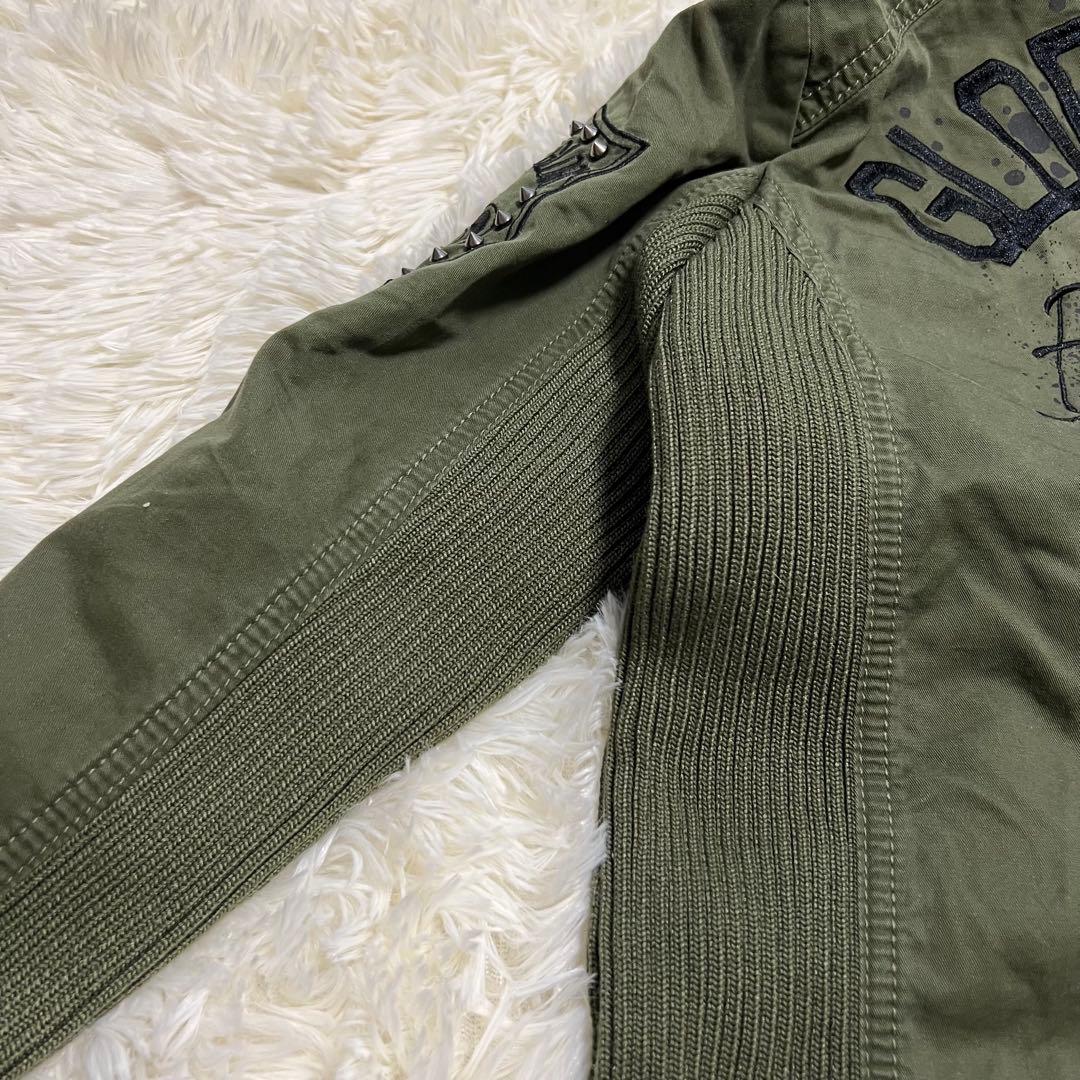 【激レア】dia系 ゴーストオブハーレム ミリタリージャケットy2k vibes