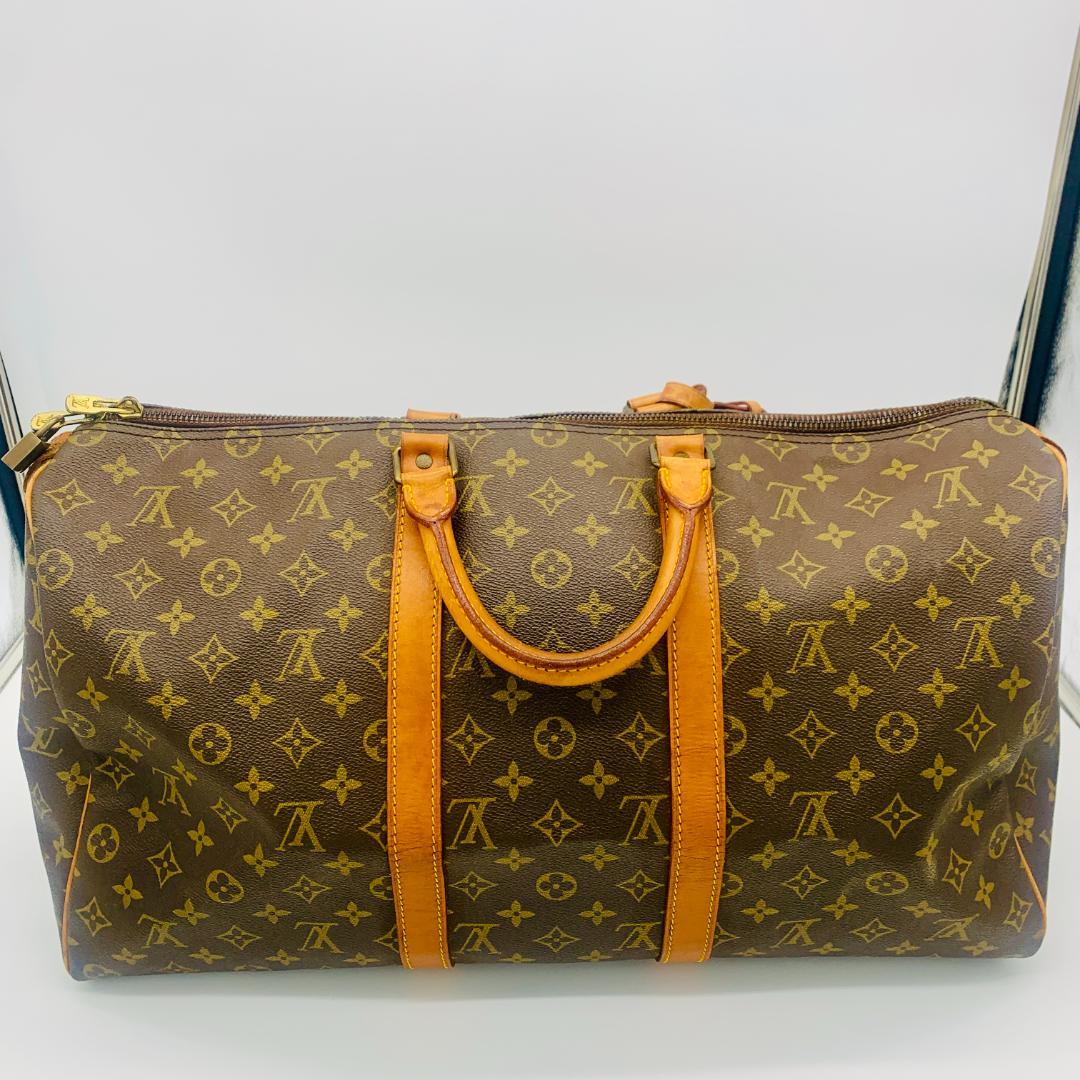 【EVISU】ルイヴィトン　モノグラム　キーポル50　ボストンバッグ