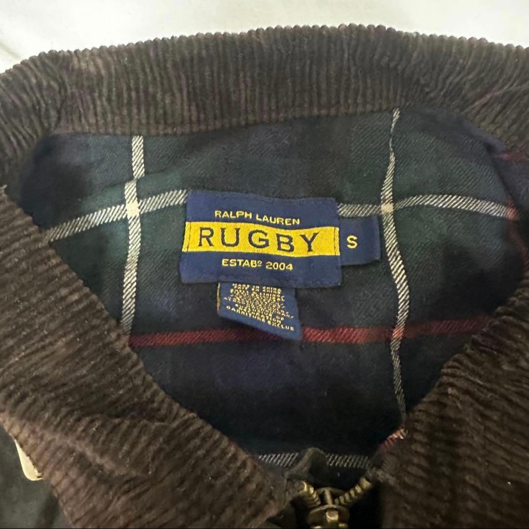 Ralph Lauren 廃盤RUGBY ワックスドジャケット ワッペン　S