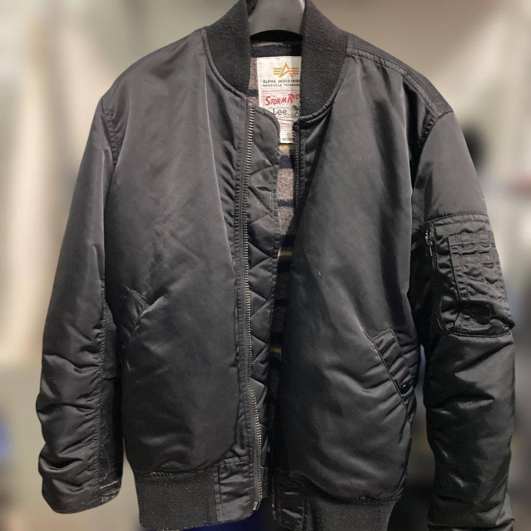 MA1アルファand Leeコラボ　アメカジ