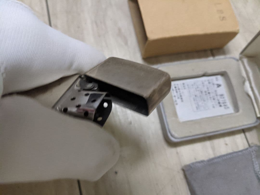 ZIPPO ジッポー1992 スターリングシルバー ライター 喫煙具