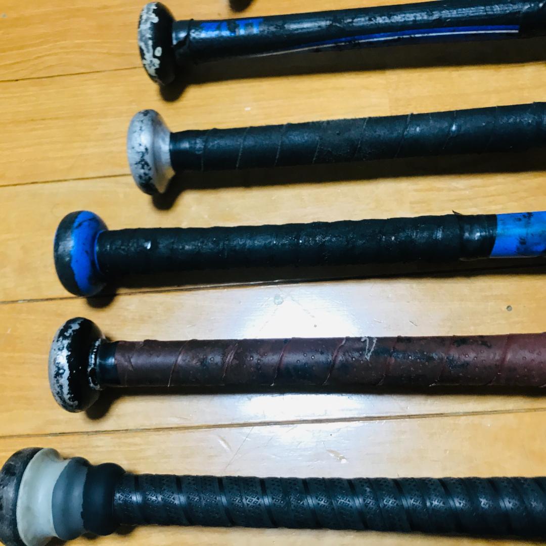 【匿名配送、送料無料】　軟式　少年用　バット　9本セット