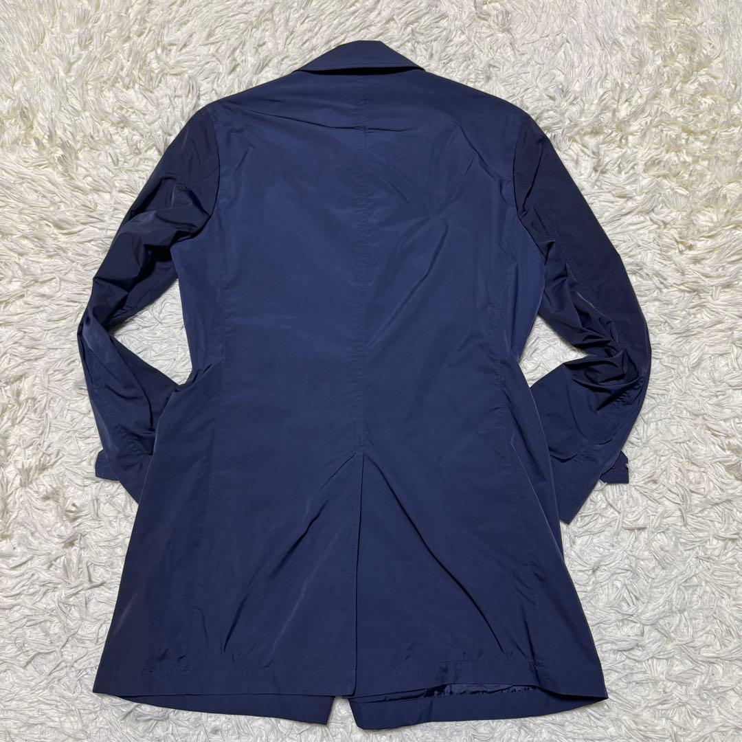 tm子様　ブラックレーベルクレストブリッジ　ステンカラーコート　チェック