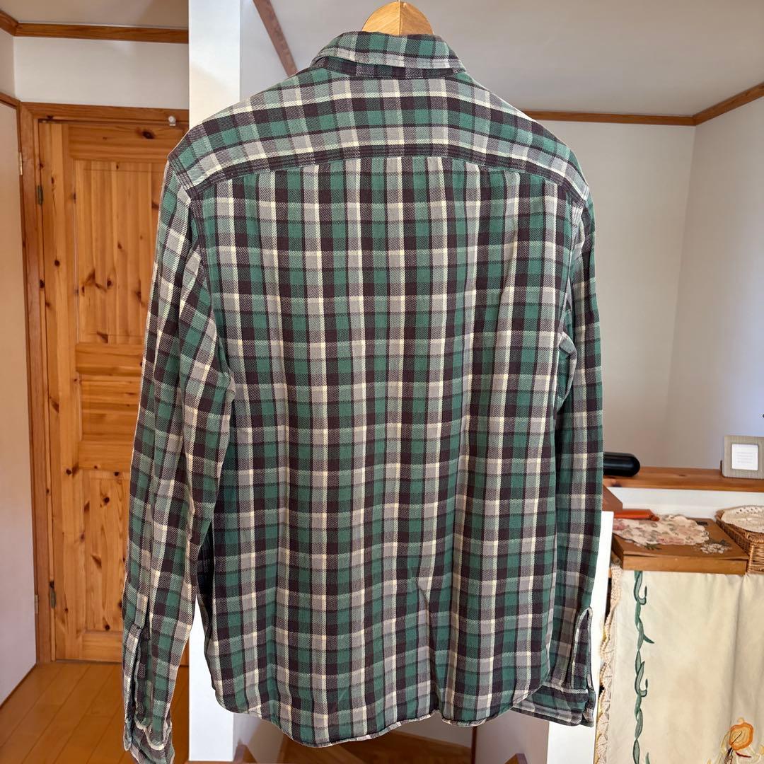 RRL チェック柄 長袖シャツ M