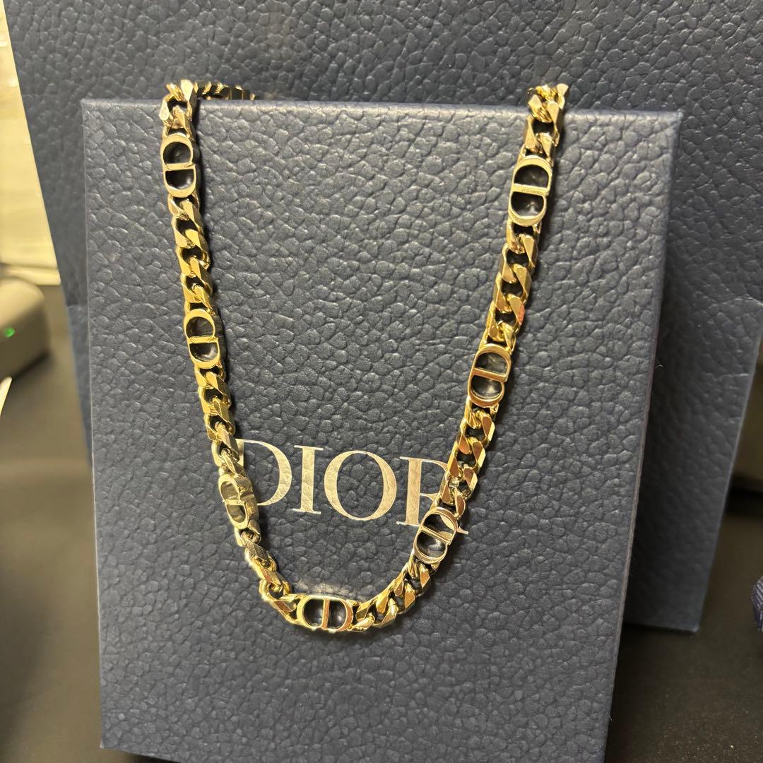 Christian Dior チェーンネックレス