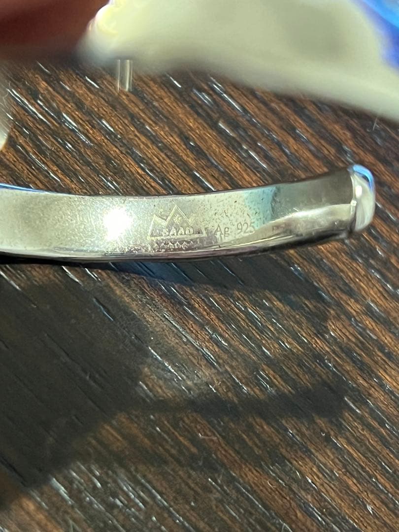 SAAD サード 太陽神 バングル シルバー925