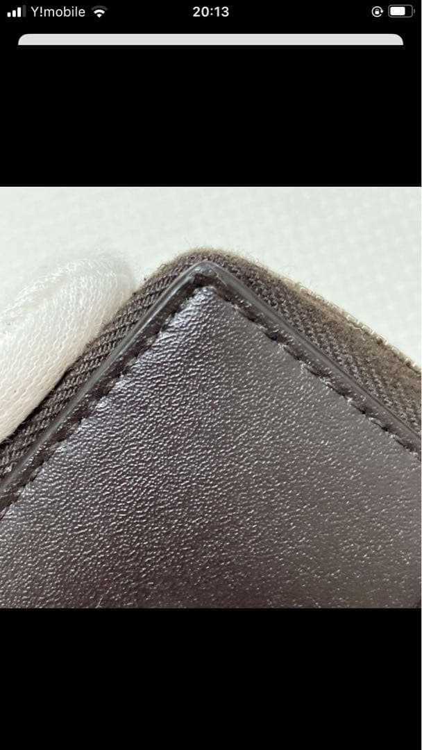 未使用BOTTEGA VENETA カセット　レザーラウンドジップ　二つ折り財布