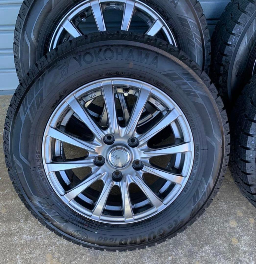 ヨコハマ iceGUARD iG60スタッドレス195/65R15アルミ付き③