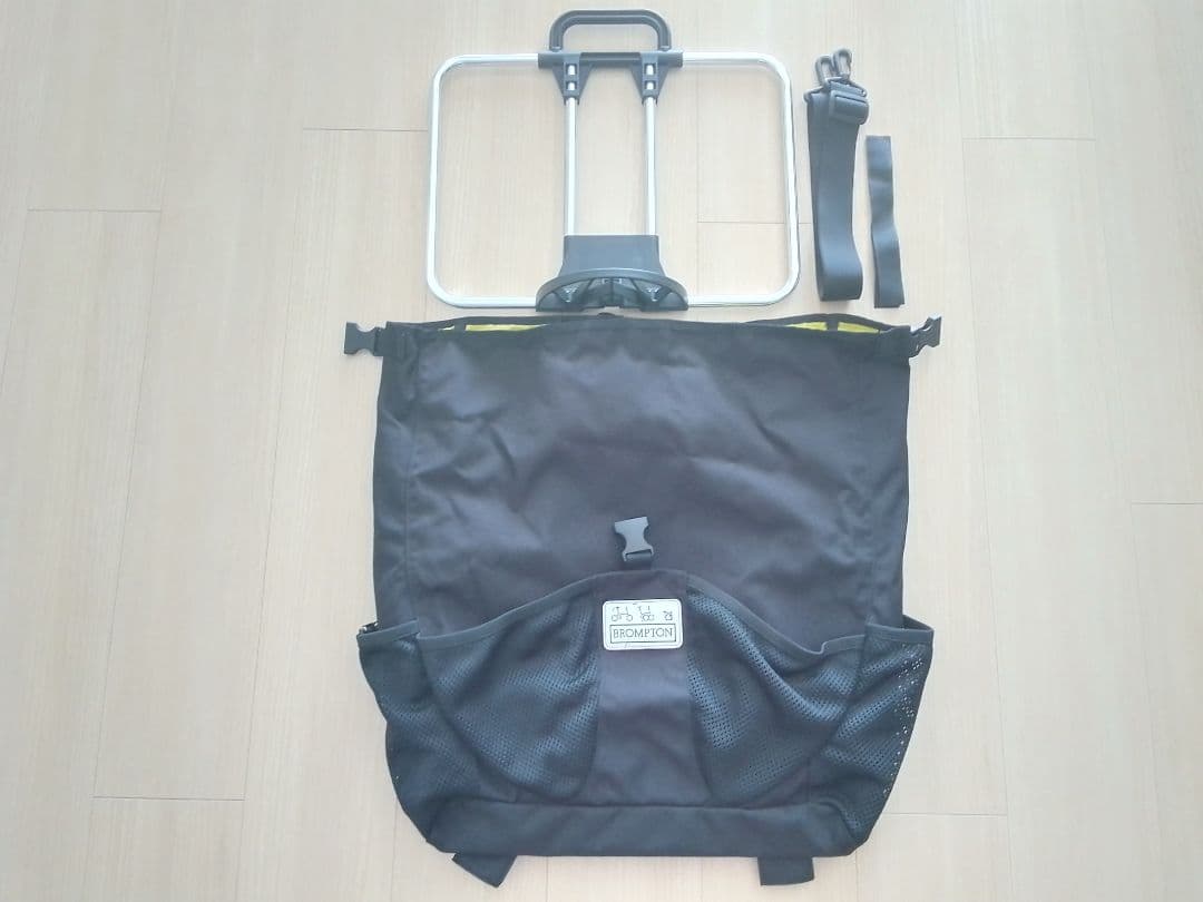 ブロンプトン　Tバッグ　ツーリング