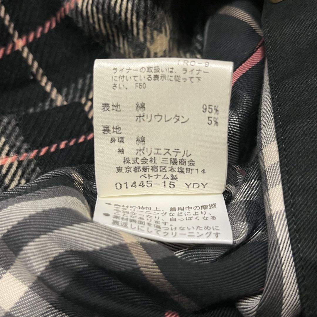 BURBERRY BLUE LABEL トレンチコート　ライナーノバチェック