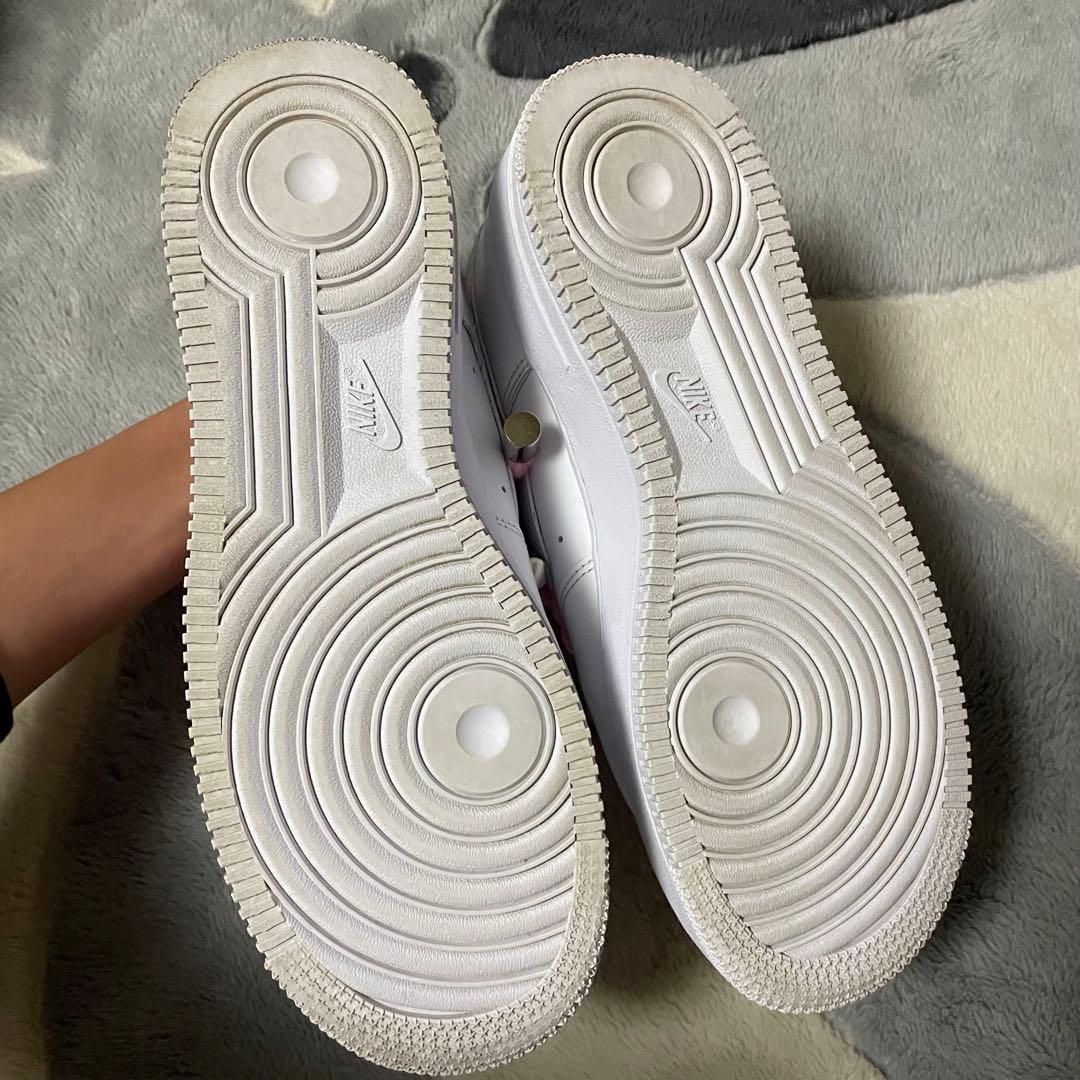 NIKE Air force 1 ホワイト ロープシューレース