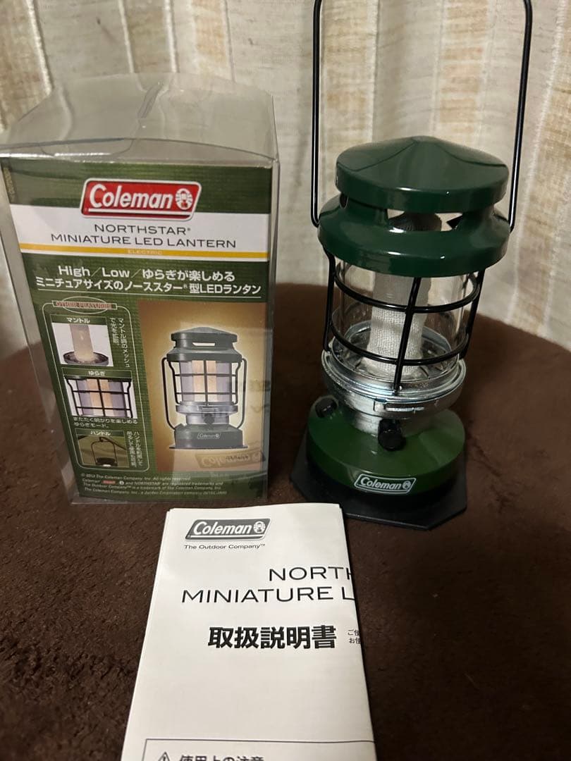 コールマン　ノーススター　ミニチュアLEDランタン