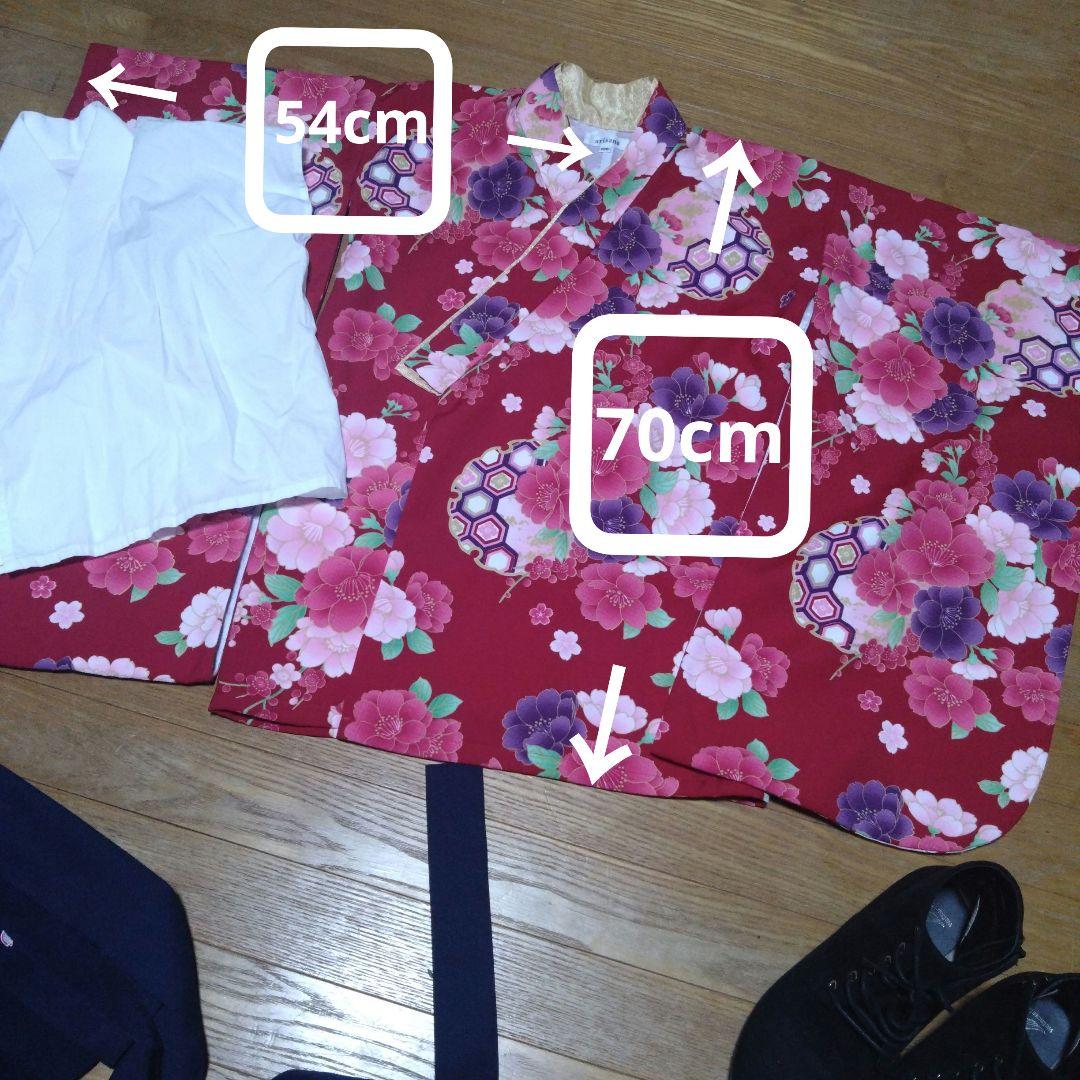 MK120★アリサナ★赤色花柄袴＆紺花刺繍袴