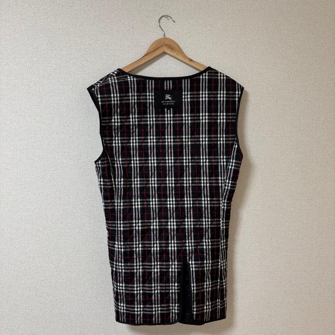 バーバリーブラックレーベル 黒 XL トレンチコート ノバチェック ライナー付