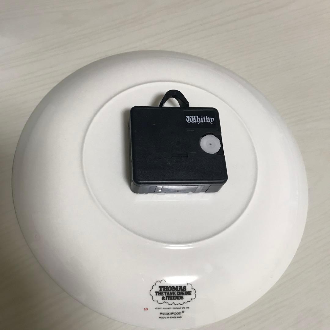 【新品未使用】希少　ウェッジウッド　機関車　トーマス　壁掛時計　皿時計