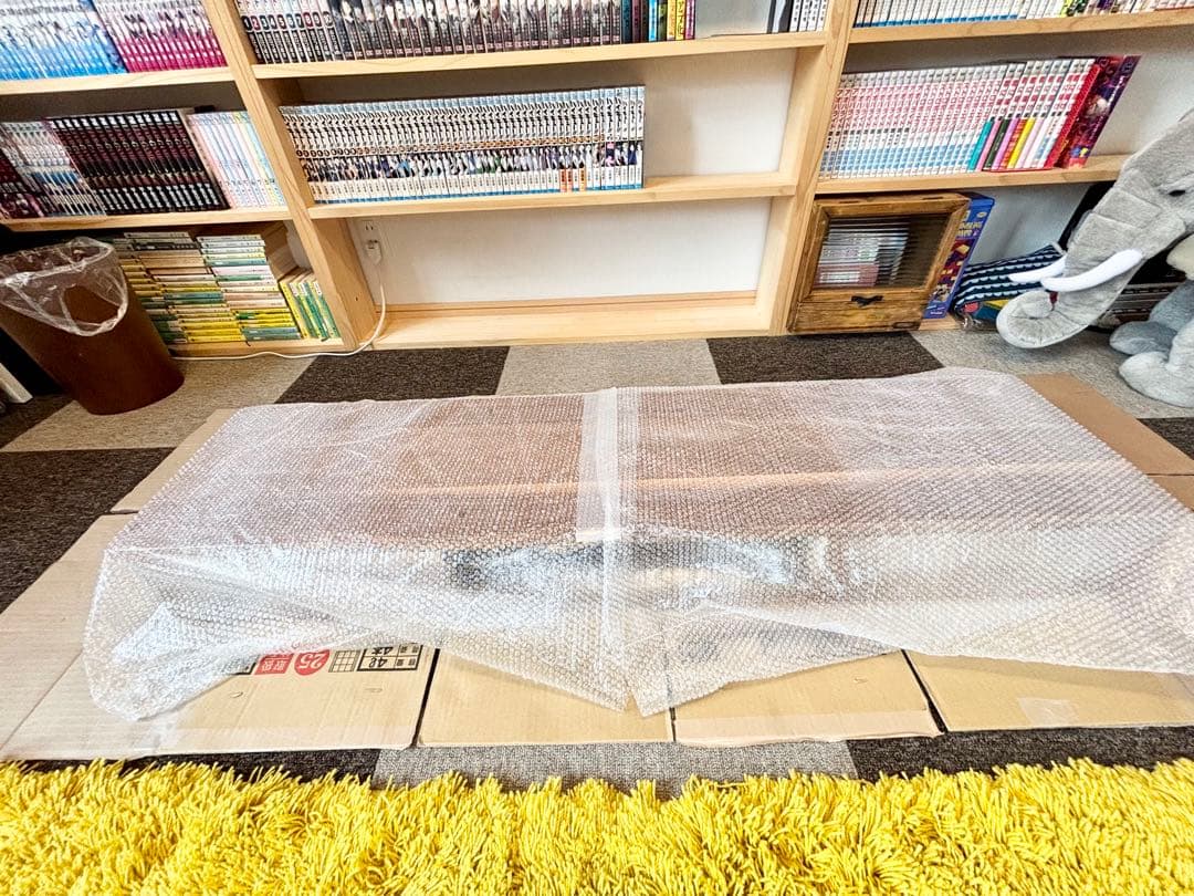 MUJI無印良品　スタッキングシェルフ3段×2列　ウォールナット材