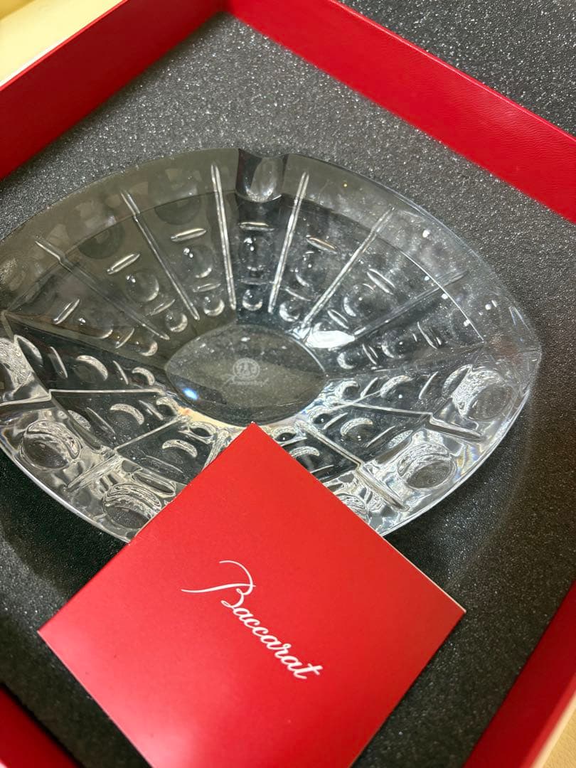 Baccarat クリスタル灰皿