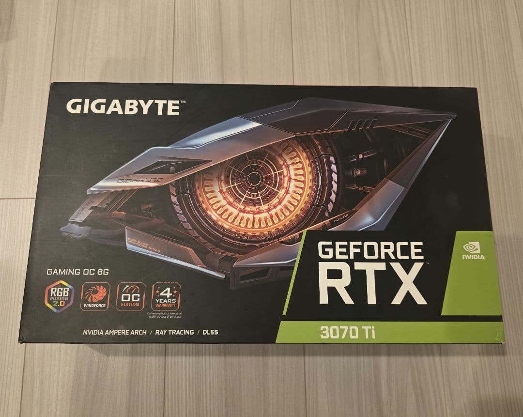 グラフィックボード・グラボ・ビデオカード GIGABYTE GEFORCE RTX 3070 Ti