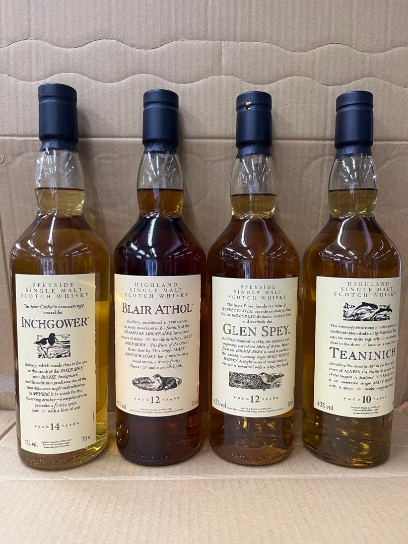 花と動物シリーズ　インチガワー14年 1本のみ