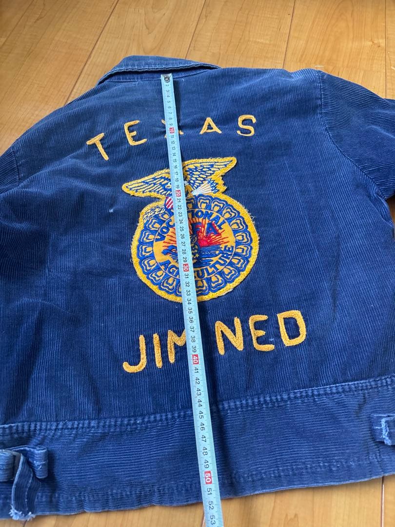 60-70s FFAジャケット TALONジップ サイズ34 Texas
