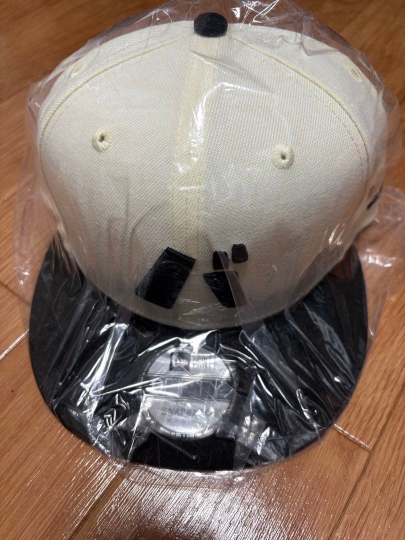 バナナマン バ帽 バイカラーキャップ ホワイト ブラック NEW ERA