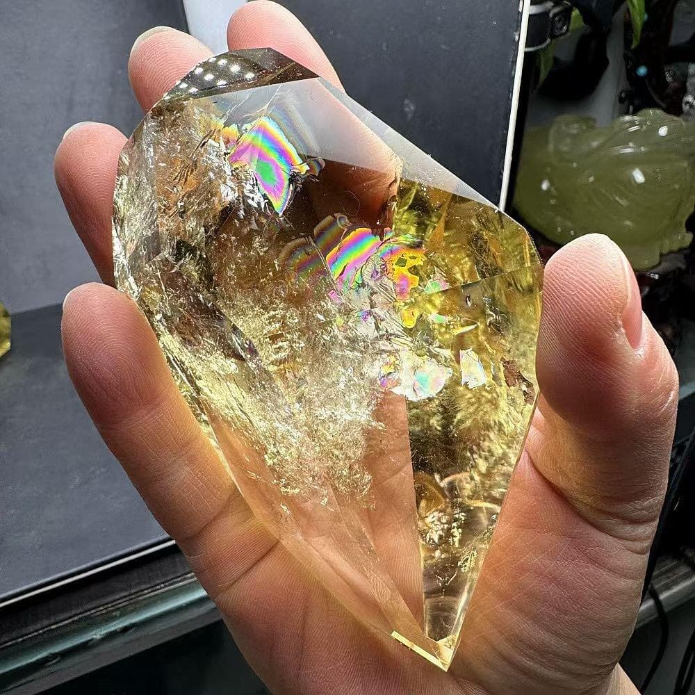 AAAAAAA級天然シトリン水晶原石B0105/YS/10213010/350D