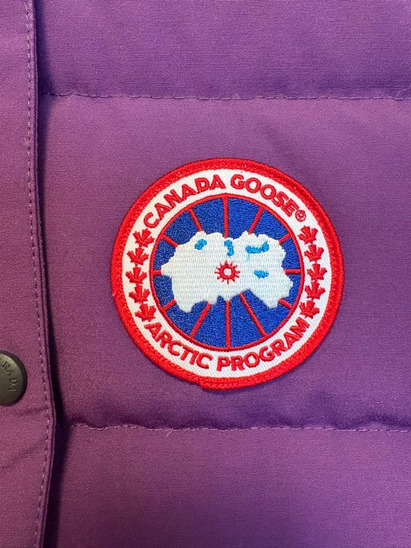   ダウンベスト パープル