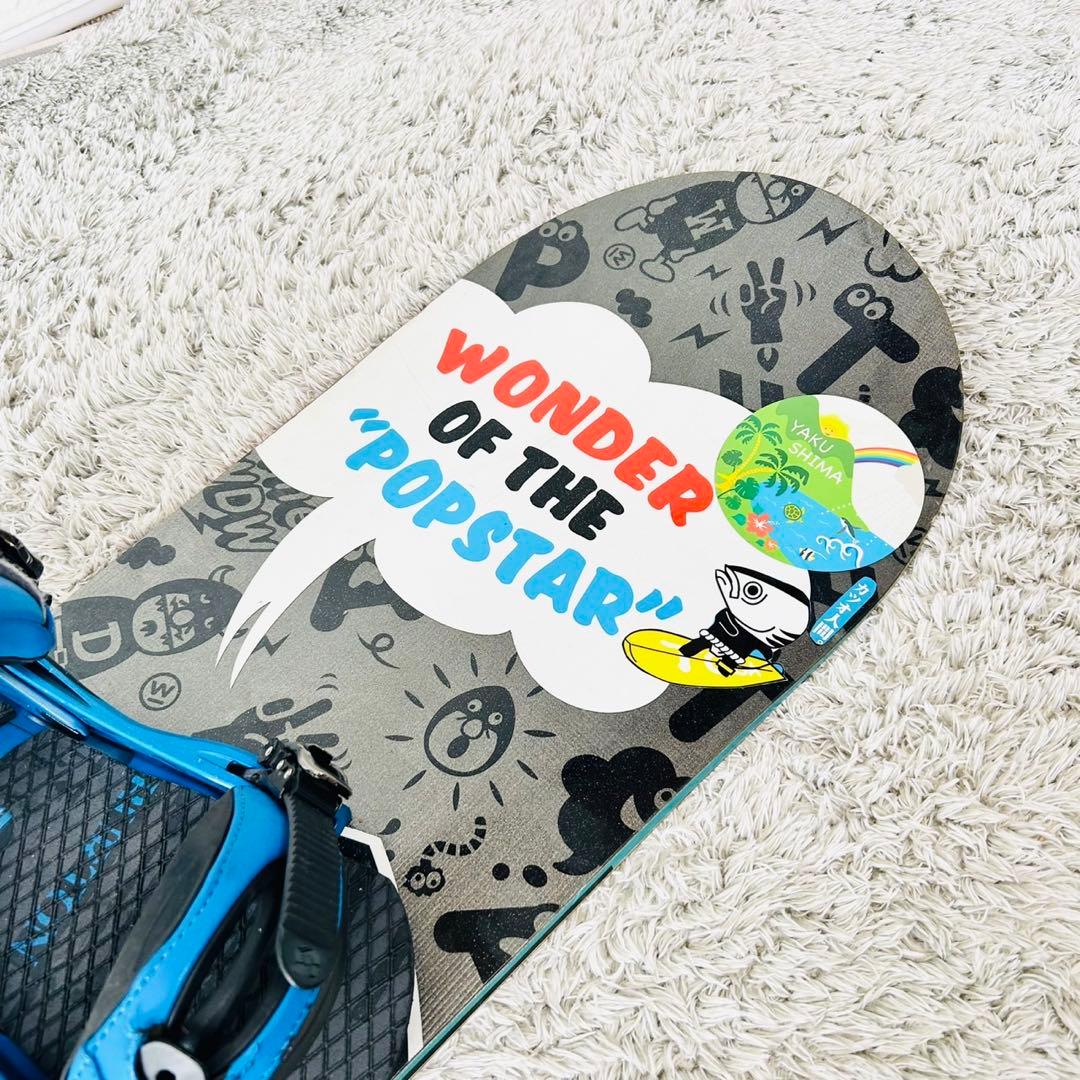 サロモン POPSTAR バートン スノーボード セット 153cm 初心者