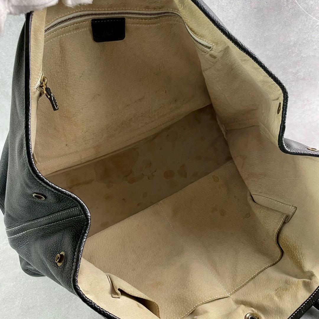 シセイ 946 トートバッグ オールレザー A4可 肩掛け ブラック ビジネス