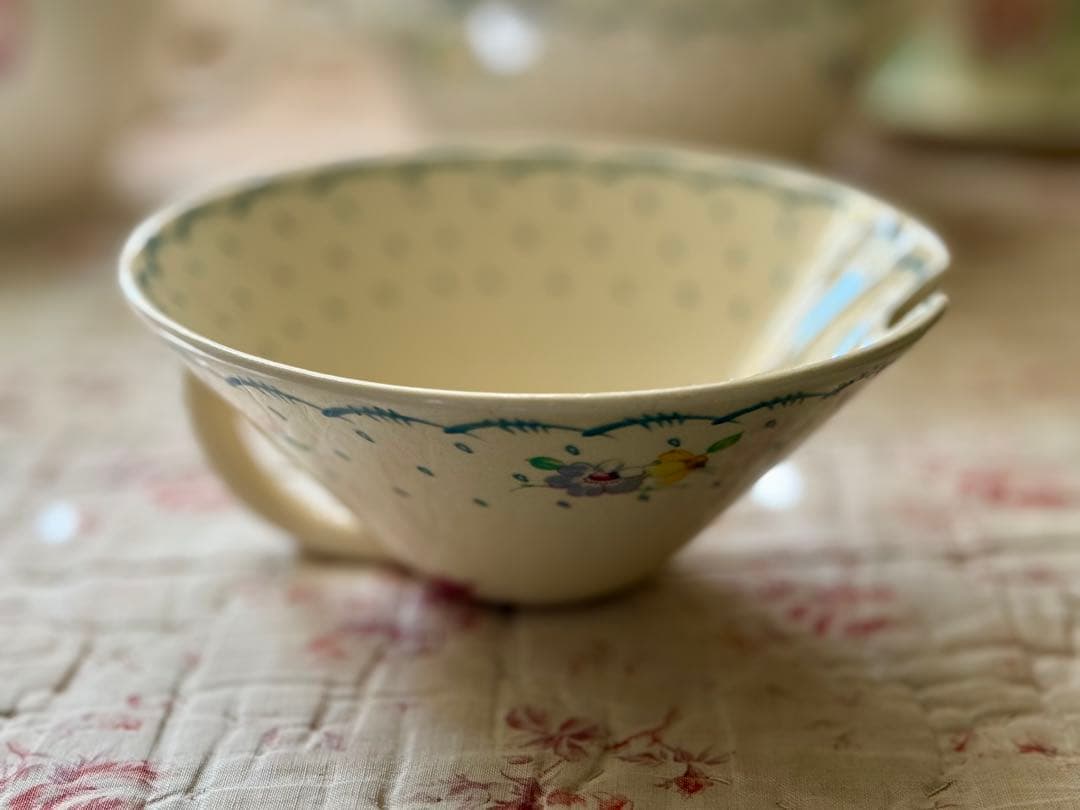 スージークーパー　＊プランタン小花付き＊　ブルー　ミニチュリーン　小さなサイズ