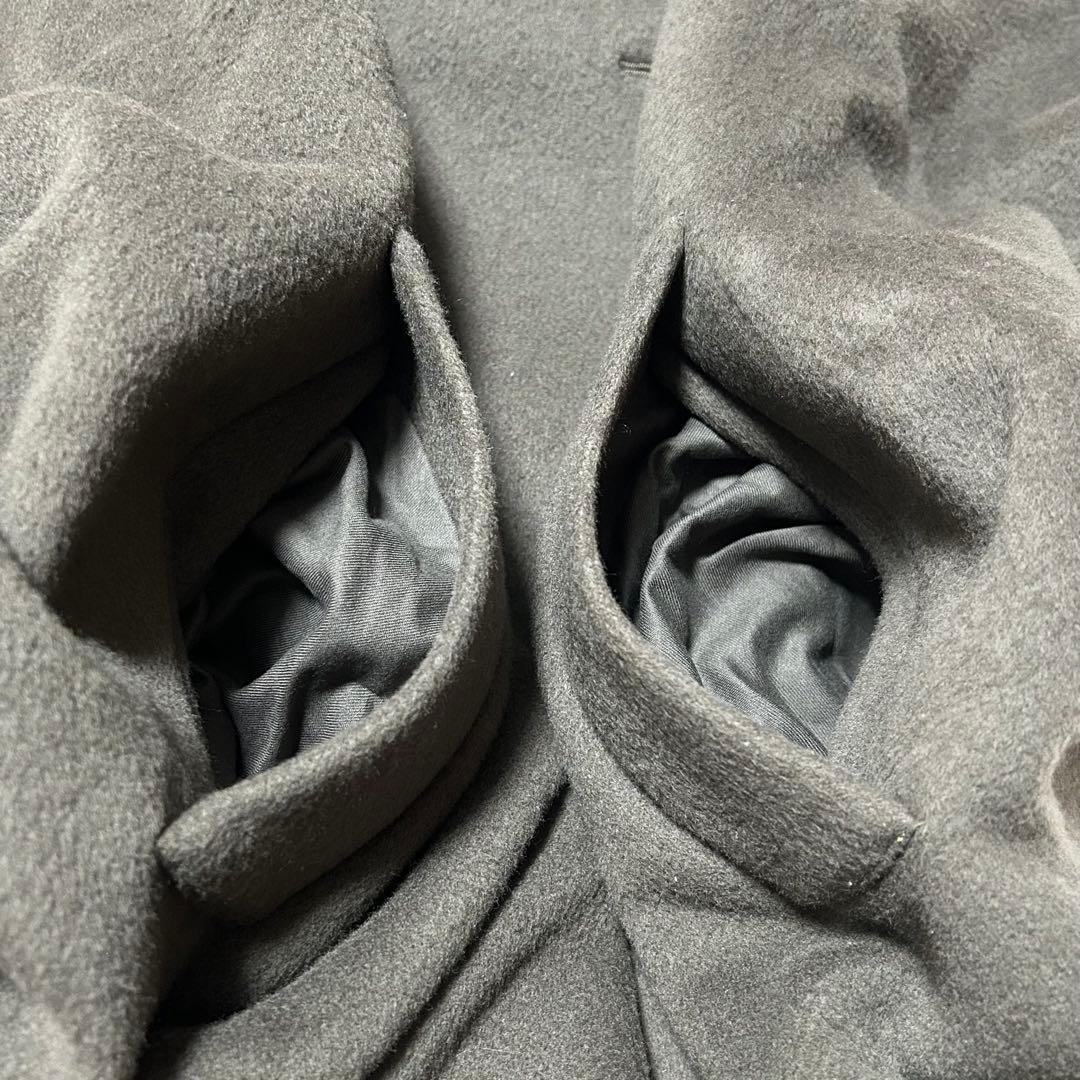 TICCA ティッカ　テントコート　カーキ　ダブルブレストコート　F