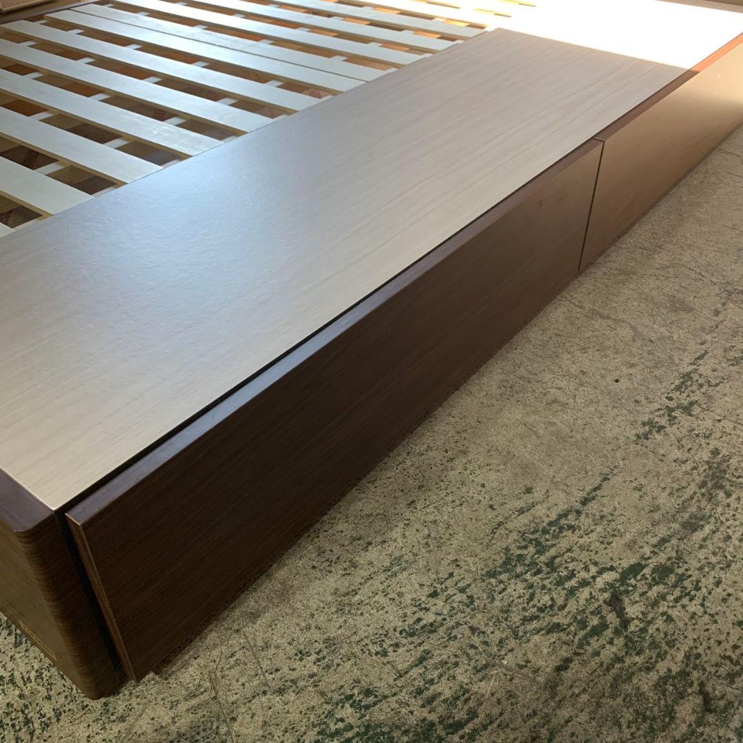 I979\" 引き取り限定 フランスベッド 収納付 Wサイズ ベッドフレーム