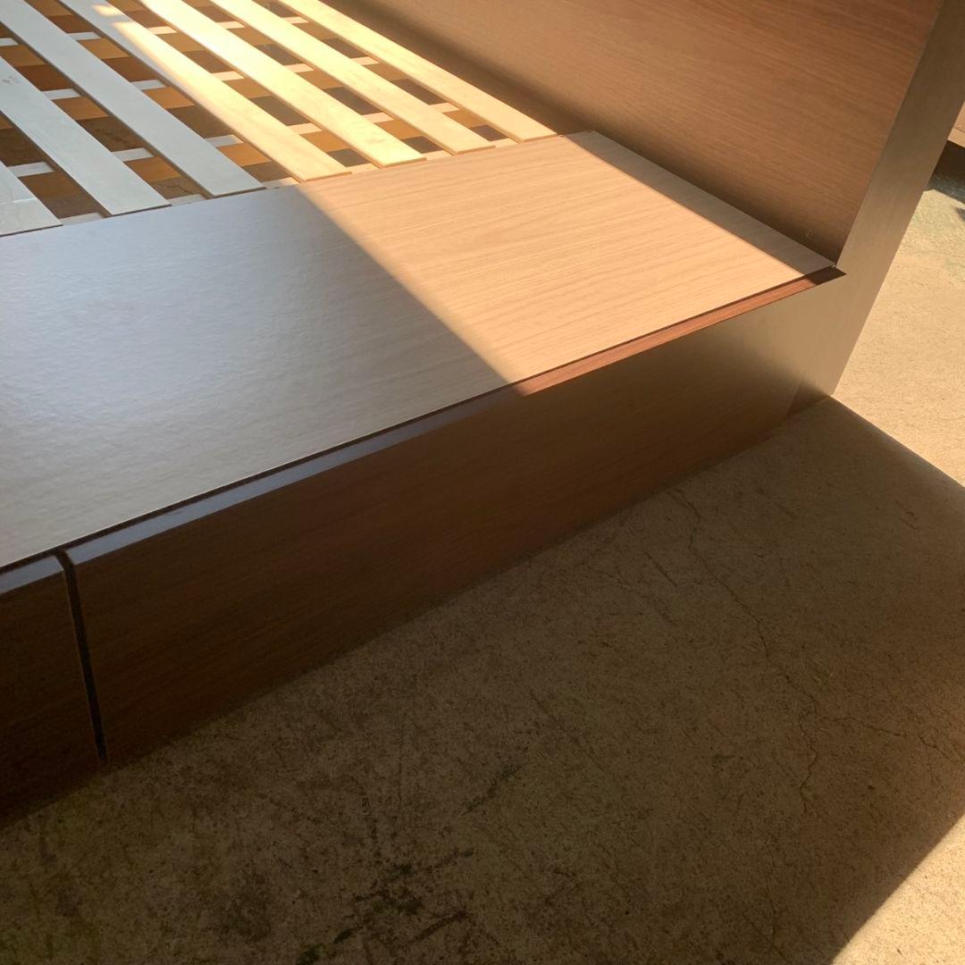 I979\" 引き取り限定 フランスベッド 収納付 Wサイズ ベッドフレーム