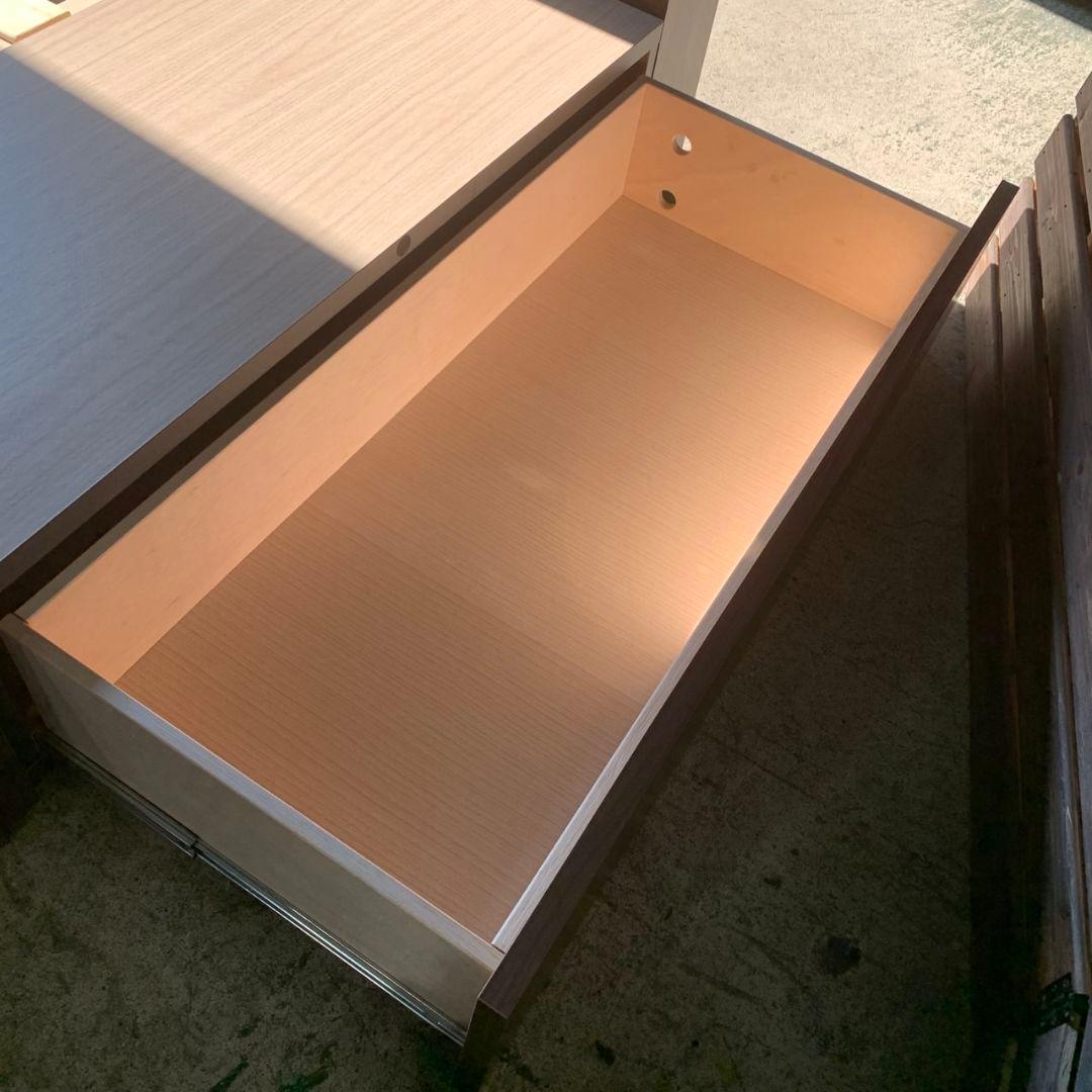 I979\" 引き取り限定 フランスベッド 収納付 Wサイズ ベッドフレーム