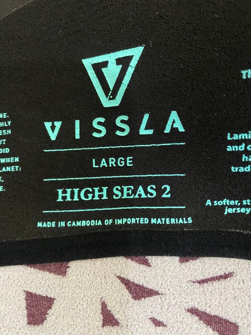 visslaフード付き5/4mmフルスーツLサイズ