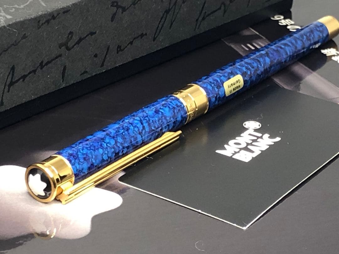 ⭐️モンブラン⭐️幸運パワー美の頂点ラピスデザイン入手困難逸品⭐️ノブレス・ドウエ金装