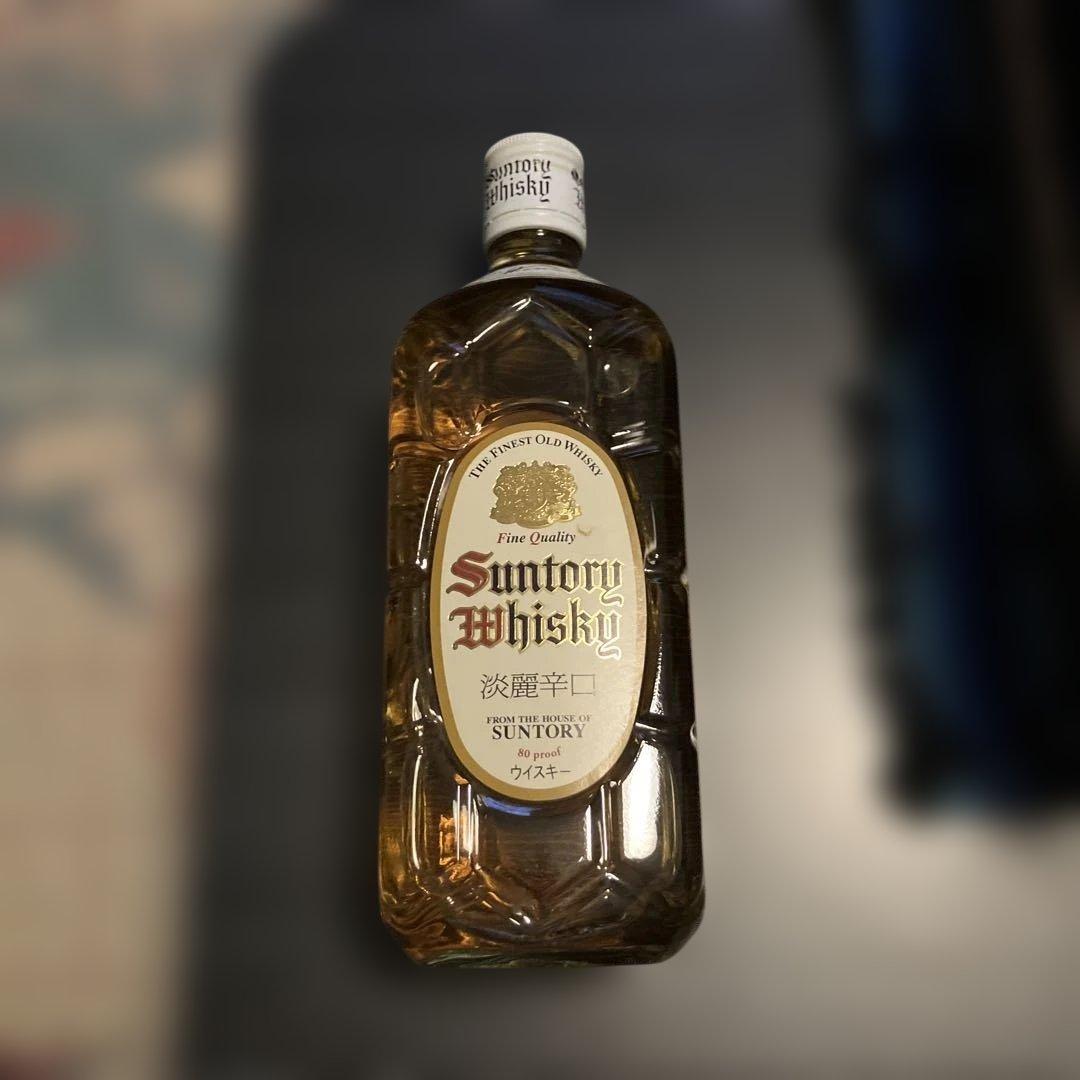 新品未開封　サントリーウイスキー角　白　淡麗辛口　700ml 送料込　古酒