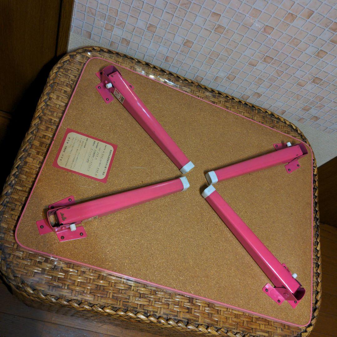 美品　キキララ　リトルツインスターズ　折りたたみテーブル　机　昭和レトロ　当時物