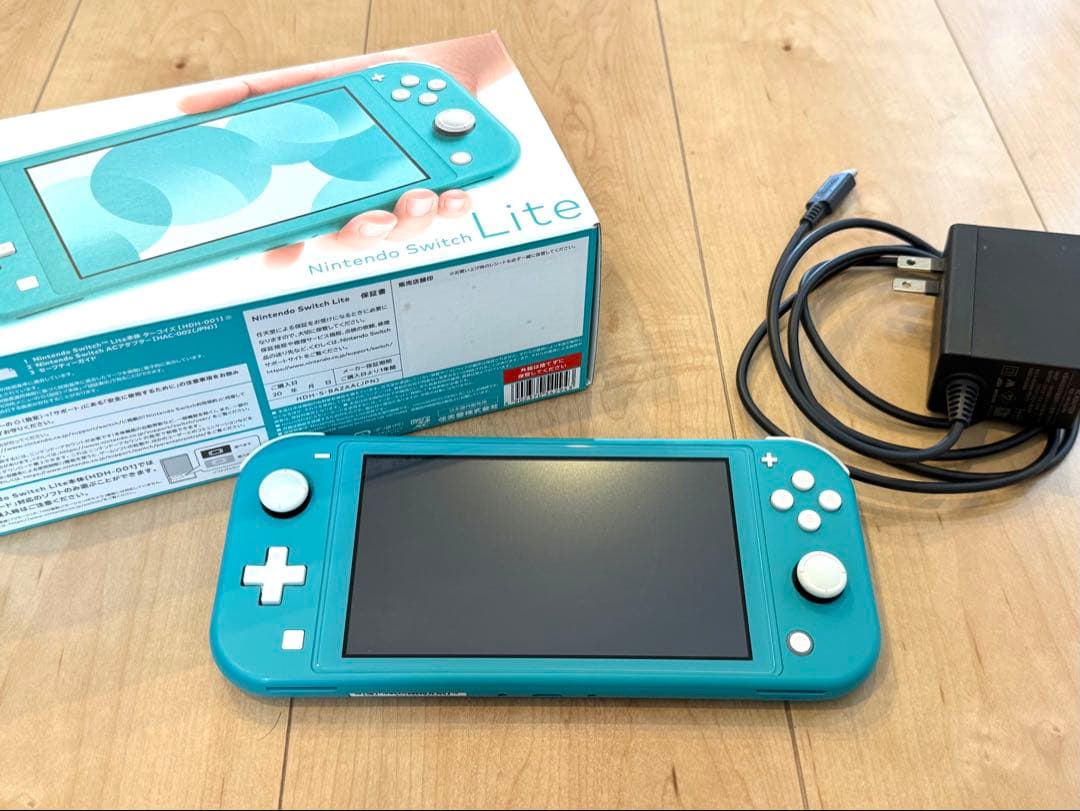 Nintendo Switch Lite ターコイズ 128GBSD付