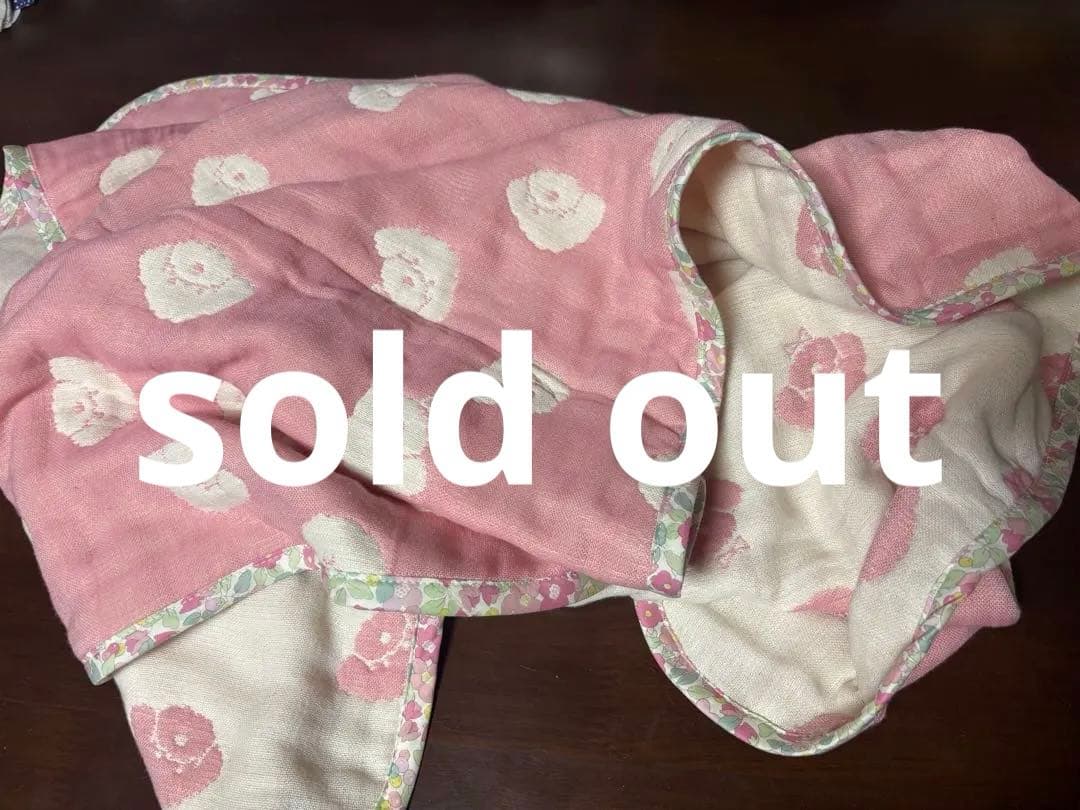 ハンドメイド⭐️ブランケット⭐️ガーゼケット⭐️fuwara⭐️リバティ