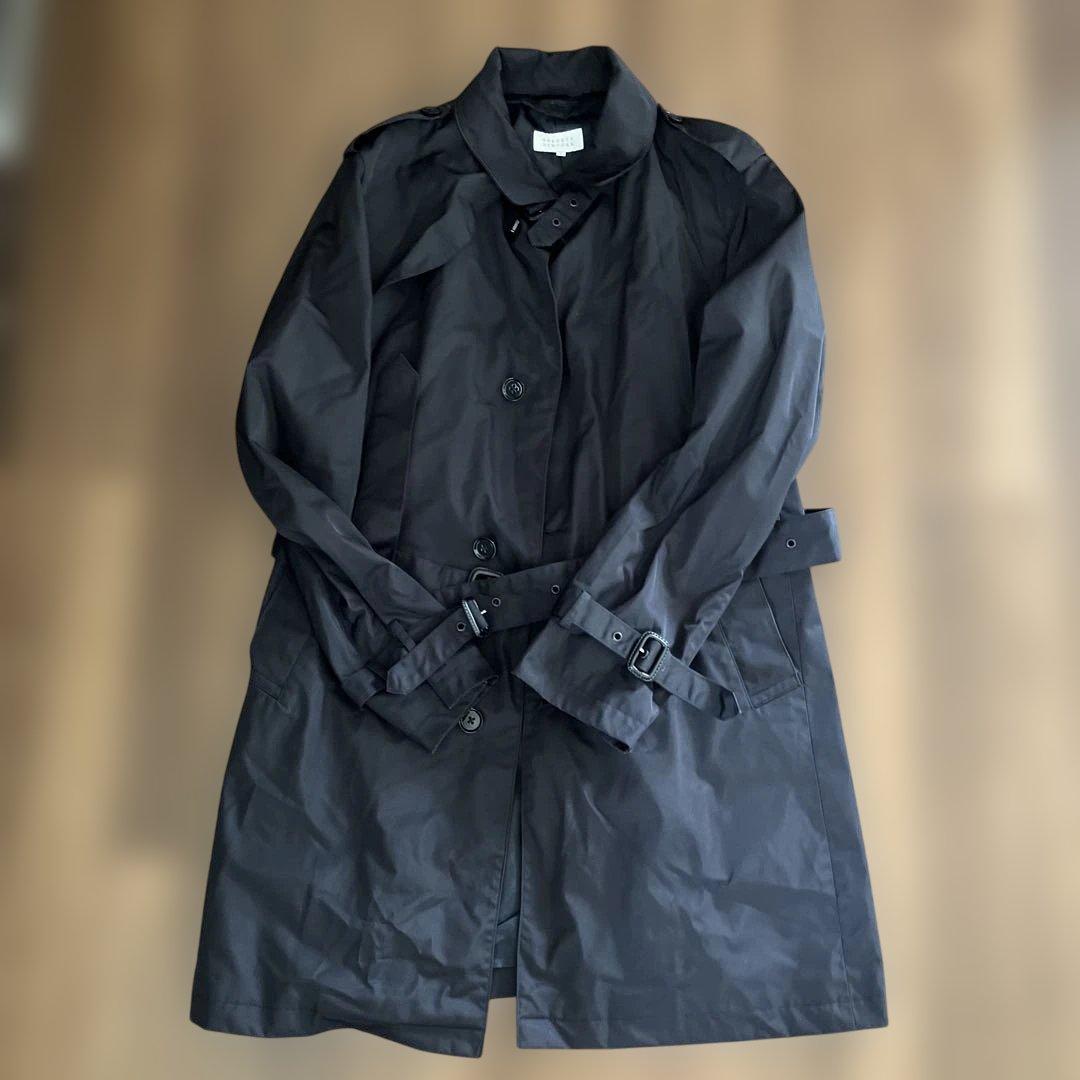 【匿名配送料込】バーニーズニューヨーク　トレンチコート　ライナー付き　メンズ　紺