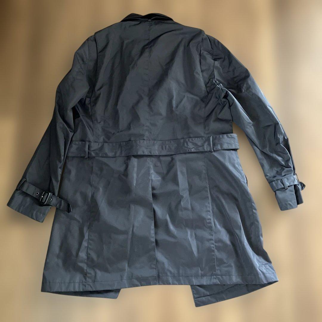 【匿名配送料込】バーニーズニューヨーク　トレンチコート　ライナー付き　メンズ　紺